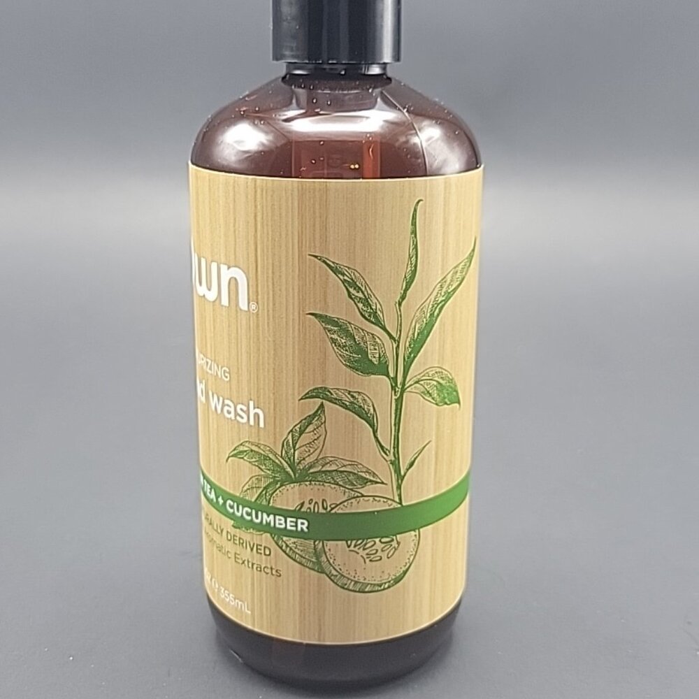 Own Green Tea & Cucumber Moisturizing Hand Wash 12 fl. oz. Naturally Derived New